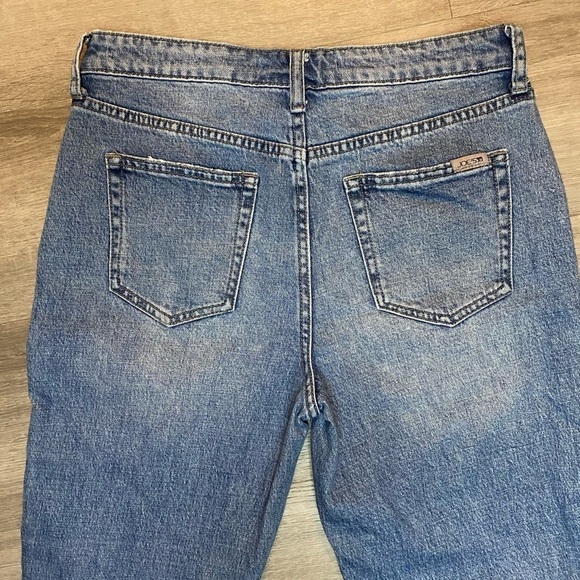 Joe's Jeans The Julia High Rise Straight Ankle Distressed Jeans - Picture 7 of 8